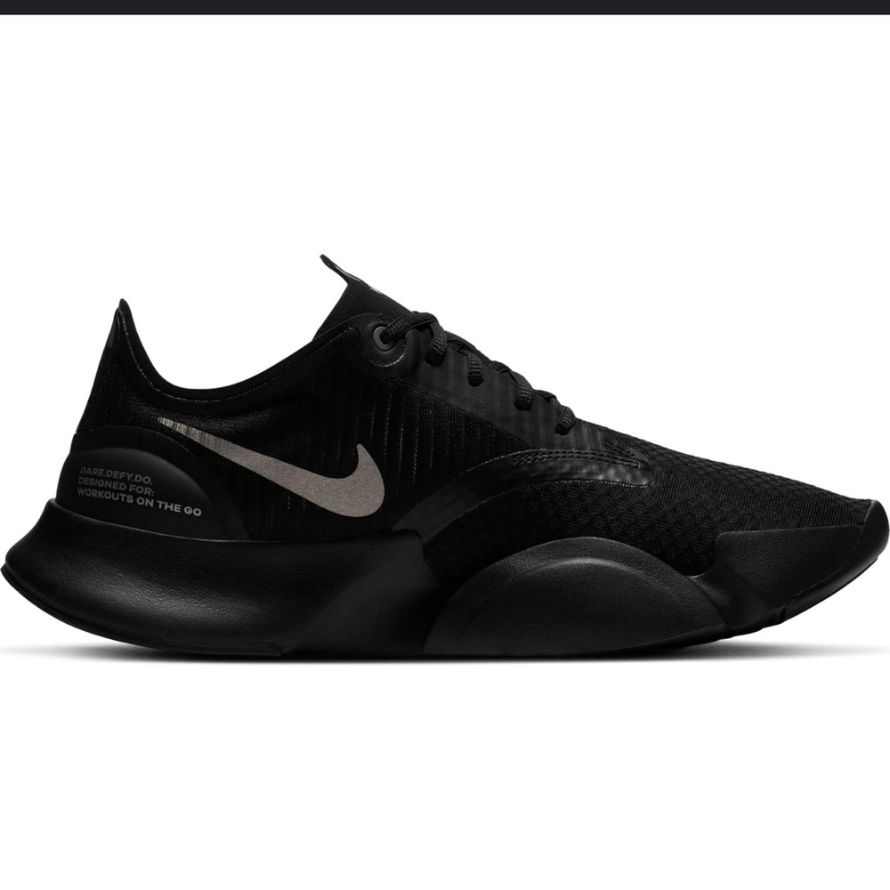 Nike Training SuperRep Go Size 8.5 Black Iron Grey Mens Sneakers Shoes - Picture 6 of 16